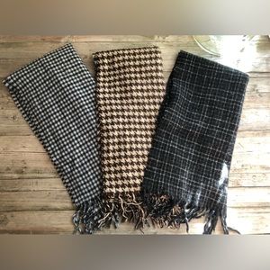 THREE SCARVES
